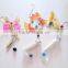 Colorful Glass Green Yellow Butterfly Indoor Metal Wind Chime Wholesale