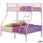 Hot Sale Cheap Twin Over Full Metal American Bunk Bed for Kids/Adult