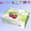 Corrugated apple fruit packaging box for shipping on hot sale