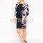 Wholesale Clothing Fashion Printed Maternity Bodycon Dress