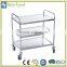 Custom room service trolley design restaurant food serving trolley