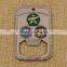 Custom US Navy Dog Tag Challenge Coins With Bottle Opener