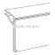 plastic supermarket pvc label holder
