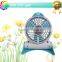 GSZ 3W small rechargebale portable usb windmill mini electrical fan