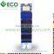lcd display, recycle cardboard caton floor display with lcd screen