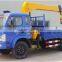 Mobile crane 5 ton hydra crane for sale in india with tipper truck