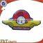 fashion garment trendy badge with epoxy