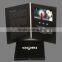 4C print 5 inch video brochure for advertising