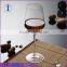 personnalized high quality crystal slant wine glass