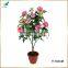 High Simulation Potted Hydrangea Flower Tree Bonsai Tree for Sale