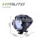 HTAUTO Motorcycle Accessories Headlight Led Angel Eyes Driving Light Running Light with High beam Low Beam Blasting Flash