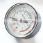 plastic case bourdon tube type pressure gauge