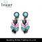China Jewelry Wholesale Mix Color Acrylic Dangle Earrings Jewelry Fashion 2015