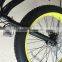 Factory selling new design 26 inch fat snow e-bike with large tire for beach cruiser use