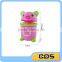 Mini trick toy water spray trash can plastic joke toy