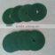 green color abrasive fiber disc