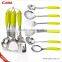 2016 Promotion stainless steel kitchenware set with factory price