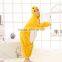 M/L promotional customized plush duck animated cartoon jumpsuits/one-pieces/teddies/bodysuit
