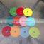 Wet Polishing Pads 4 inch (100 mm) Straight Teeth Flexible Diamond Nylon Cloth Sanding Discs for Granite Marble Polishing