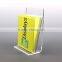 Customed Bank Style Multi Pocket acrylic universal stand holder/display