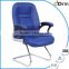 High back leather office chair without wheels