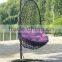 00 garden patio leiaure rattan hanging swing egg shaped chair YPS088