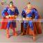 Life size super hero cape figures superman statue