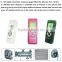 Portable air conditioning pressure gauge