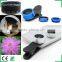 For iPhone Camera Lens Set 0.63x wide angle 198 degree super fisheye 15x macro lens kit with universal lens mounts