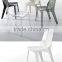 acrylic chair legs