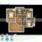 Econova fairy house and prefabricated house stainless steel sheds with low cost