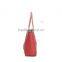 New arrival simple design with inner bag woman's handbag leather shoulder bag