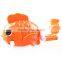 Hot crazy wind up plastic toy fish for sale