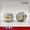 hongding mushroom shape hot stamping ceramic jars of eyeshadow palette packaging