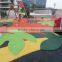 Colored EPDM Rubber Outdoor Playground For Kindergarten (FL-A-72904)