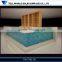white glossy modern artificial stone surface bar counter/used bar furniture