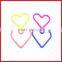 2014 Most popular cheap candy colored thick hair rubber band for kids
