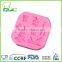 Christmas Silicone Cake Decorating Fondant Sugar Craft Mold,Deer,Santa Claus