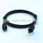 Gold plated Fiber Optic Digital Audio Cable square to round