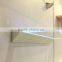 decorative LED lighting wall mount glass shelf