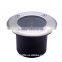 white round factory wholesale best quality IP68 outdoor solar led spot light in ground