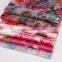 colorful color waterprinting soft hand feeling organza fabric