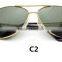 Top quality classic metal frame polarized aviator sunglasses for men eyeglass eyewear