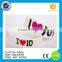 China eco-friendly cheap glowing popular wristband customized