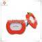 Apple shape christmas arnaments soft pvc picture frame