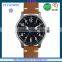 FS FLOWER - Black Watch Case Leather Belt Shenzhen Direct Manufacturer Reloj De Mujer