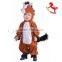 Wholesale promotional cute plush Kangaroo animal mascot costumes for kids fashion custom mascot cosplay costume