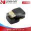 LM-HMF90 90 Degree HDMI1,4 Version HDMI Male to HDMI Female Adapter For LCD TV/Set-top Box/Camera