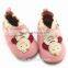 sweet soft sole leather baby shoes bees design baby leather moccasins