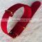 Ferrari Red Changeable Nato Watch Straps With Gold Hardware